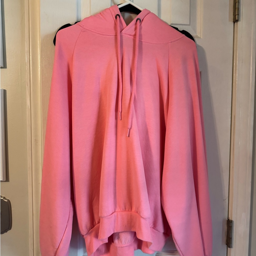 Zenana Outfitters Pink Hoodie Sweater